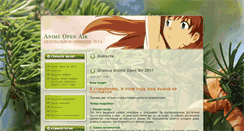 Desktop Screenshot of animeopenair.ru